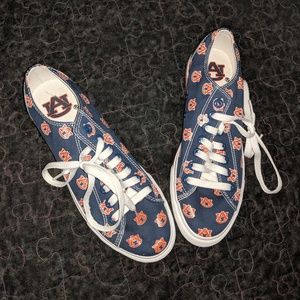 Auburn Womens Low Top Canvas Shoes